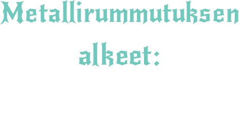Metallirummutuksen alkeet: tuplabasarisoitto